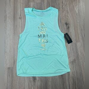 Tris and Mai Tais - women’s tank - medium - Tri Sirena - NWT